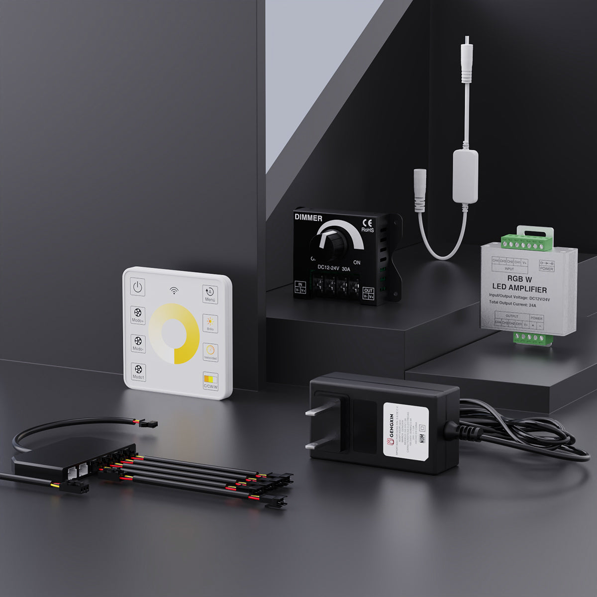 Linea 1: Controlador y Adaptador Para Tira