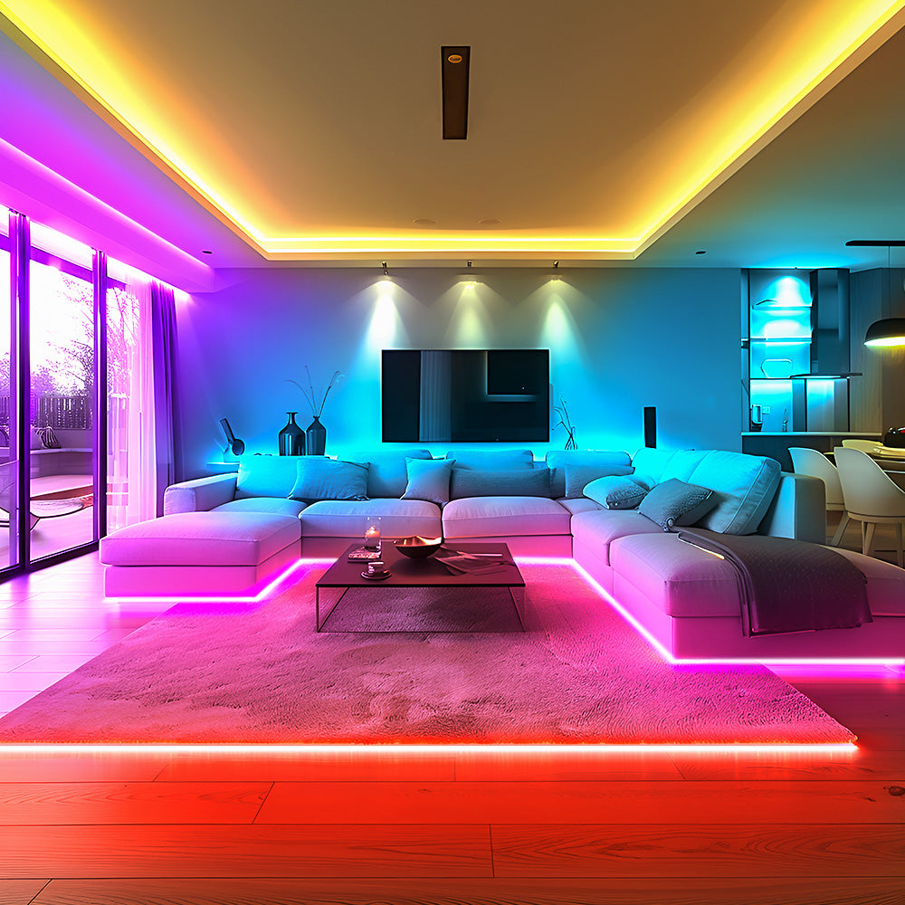 GENGXIN® Tira de LED Flex RGB 12V COB/576P - 5M