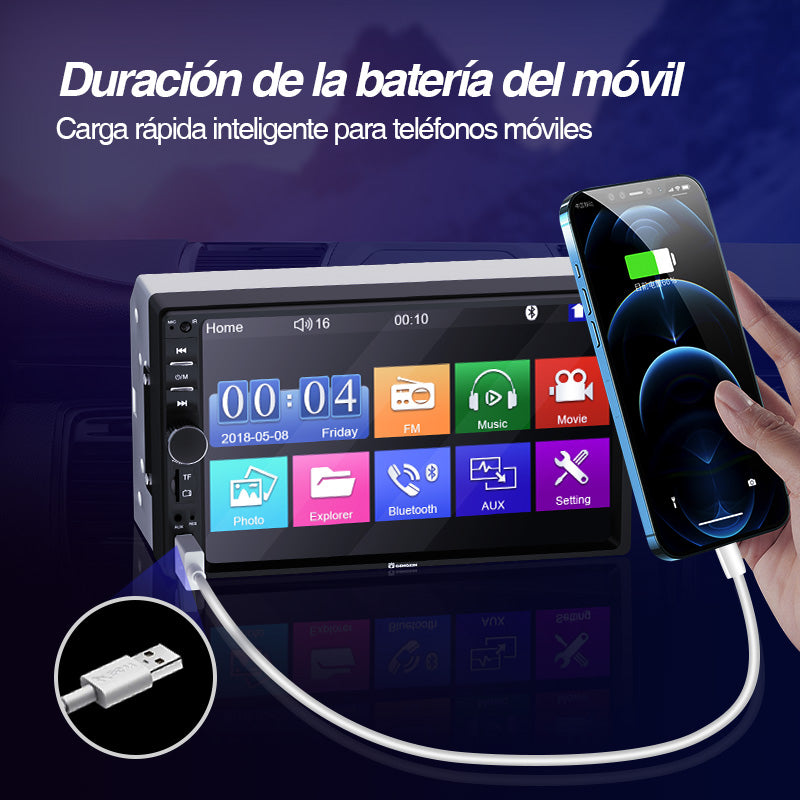 GENGXIN® Estéreo de coche con pantalla táctil dual MP5 - (Sólo para exhibición)