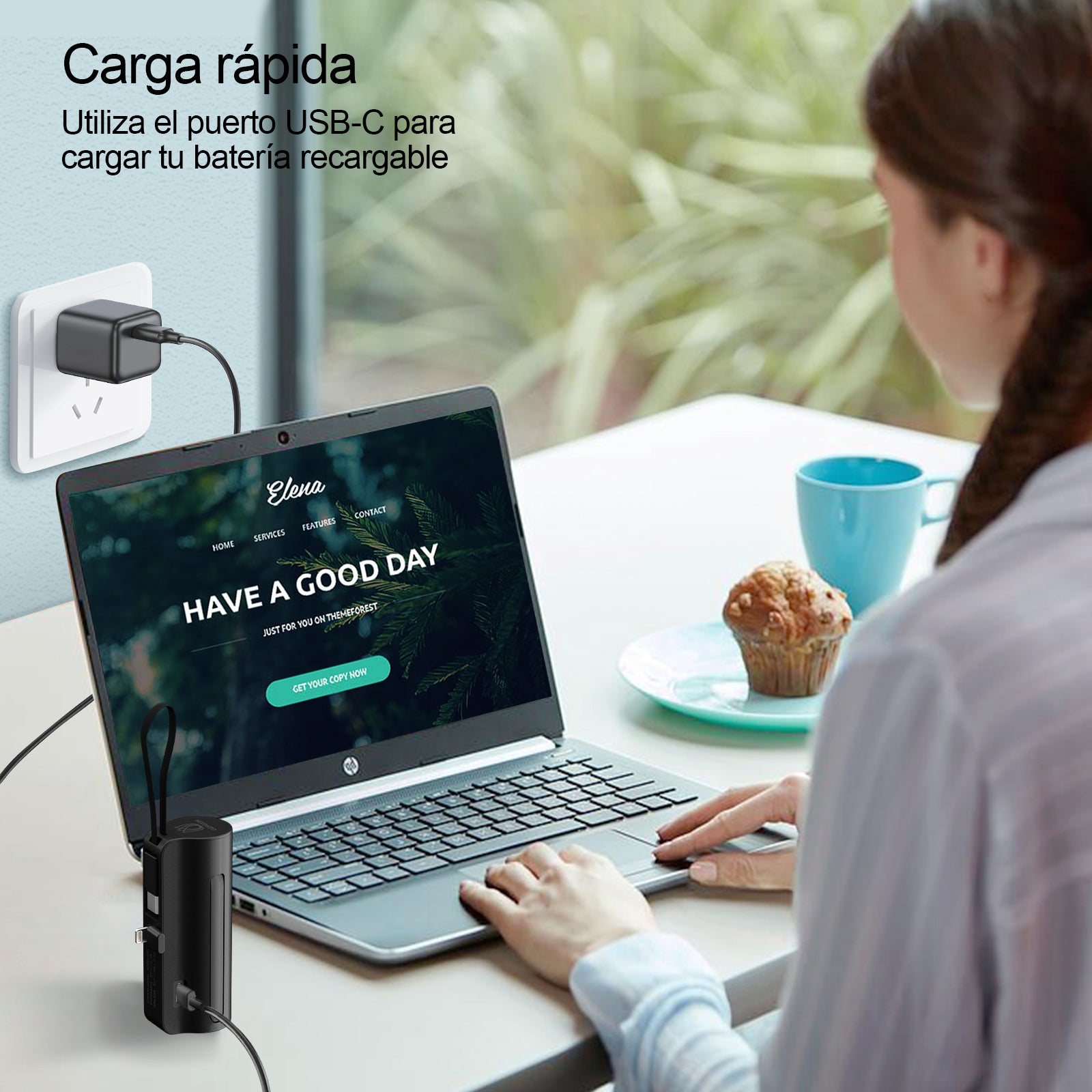 GENGXIN® PowerBank 4500 mAh Carga Rápida Para iPhone - (Sólo para exhibición)