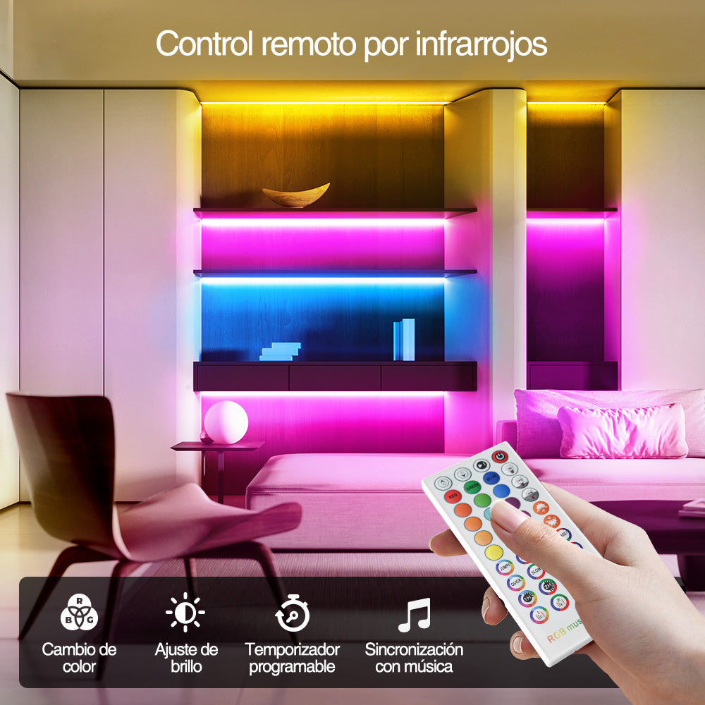 GENGXIN® Tira de LED Flex RGB 12V COB/576P - 5M