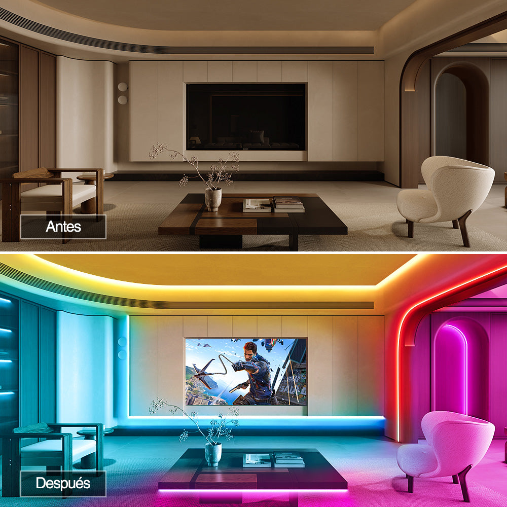 GENGXIN® Tira de LED Flex RGB 12V COB/576P - 5M