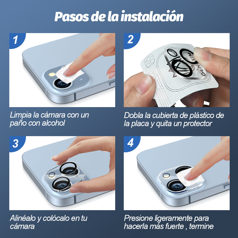 GENGXIN® Mica Para Camara (iPone) -10 piezas - (Sólo para exhibición)