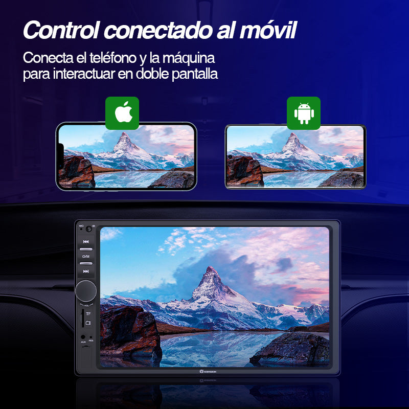 GENGXIN® Estéreo de coche con pantalla táctil dual MP5 - (Sólo para exhibición)