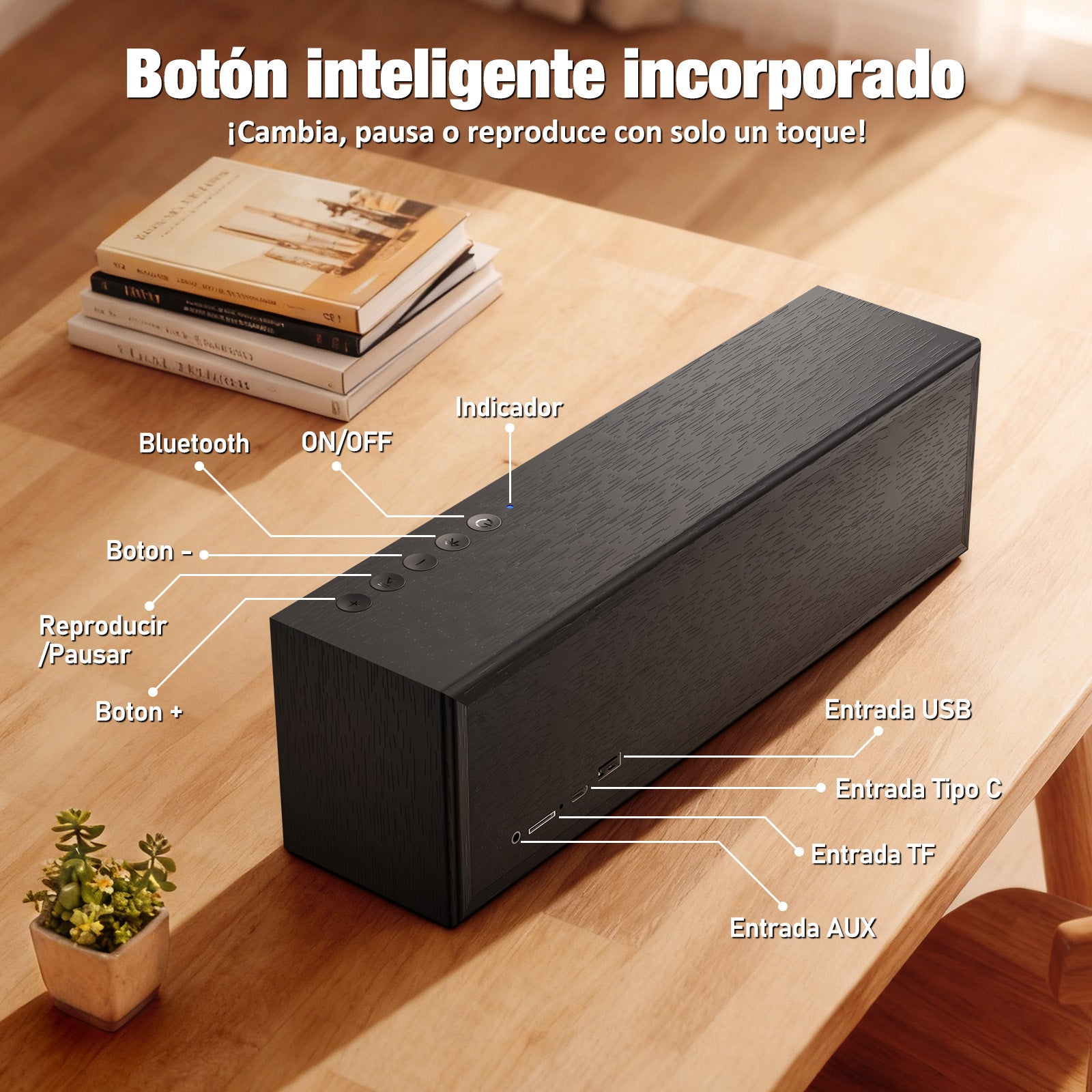 GENGXIN® Bocina Inalambrica GX-B08 - (Sólo para exhibición)