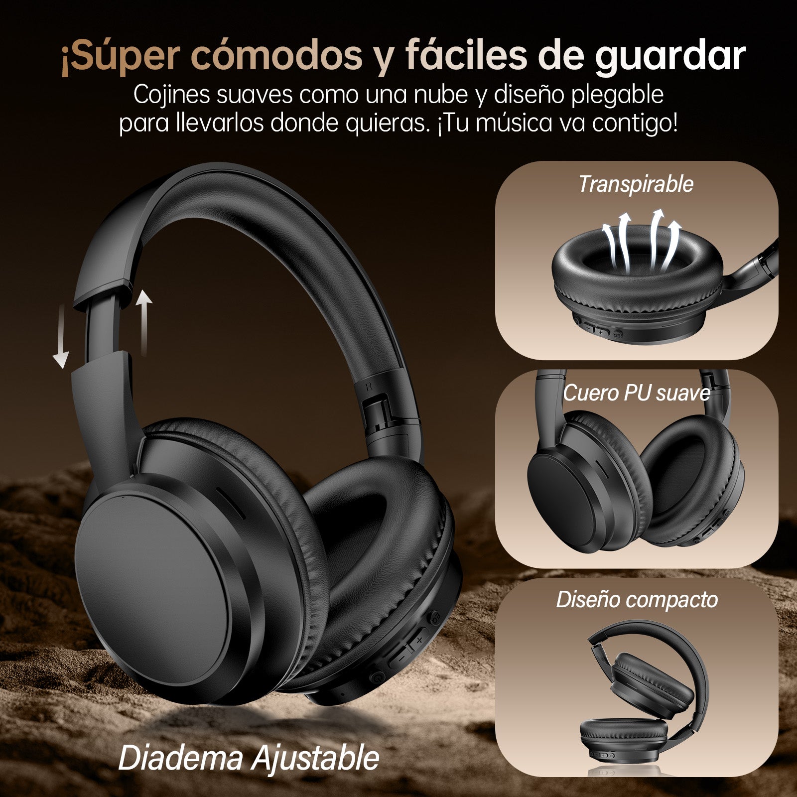 GENGXIN® Audifonos Inalambricos GX-H01 - (Sólo para exhibición)