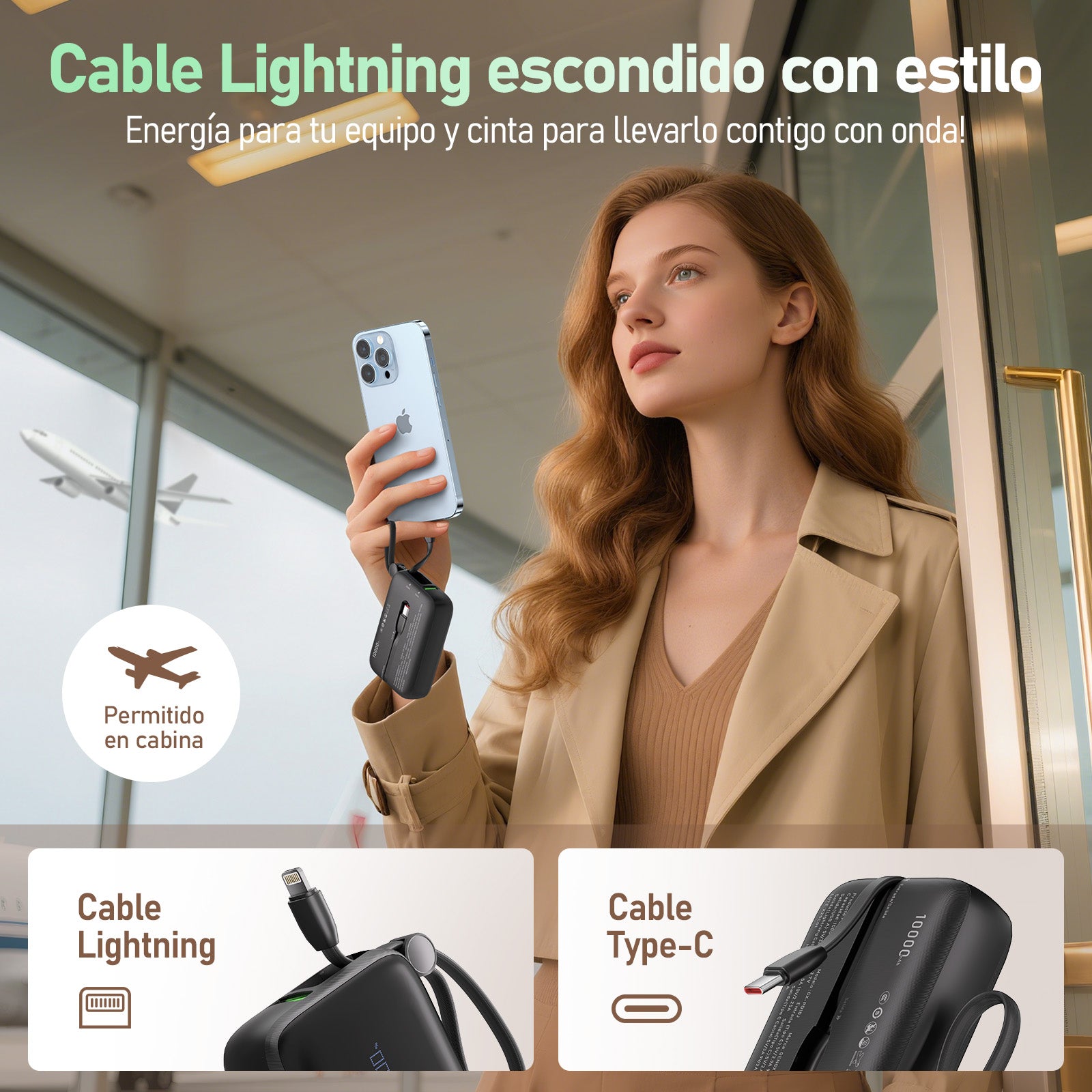 GENGXIN® Powerbank-GX-PD10J - (Sólo para exhibición)