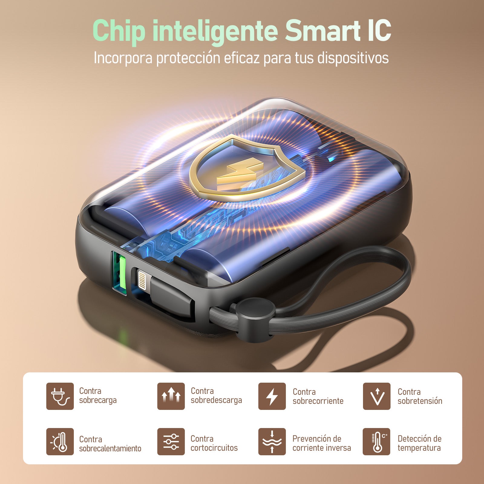 GENGXIN® Powerbank-GX-PD10J - (Sólo para exhibición)