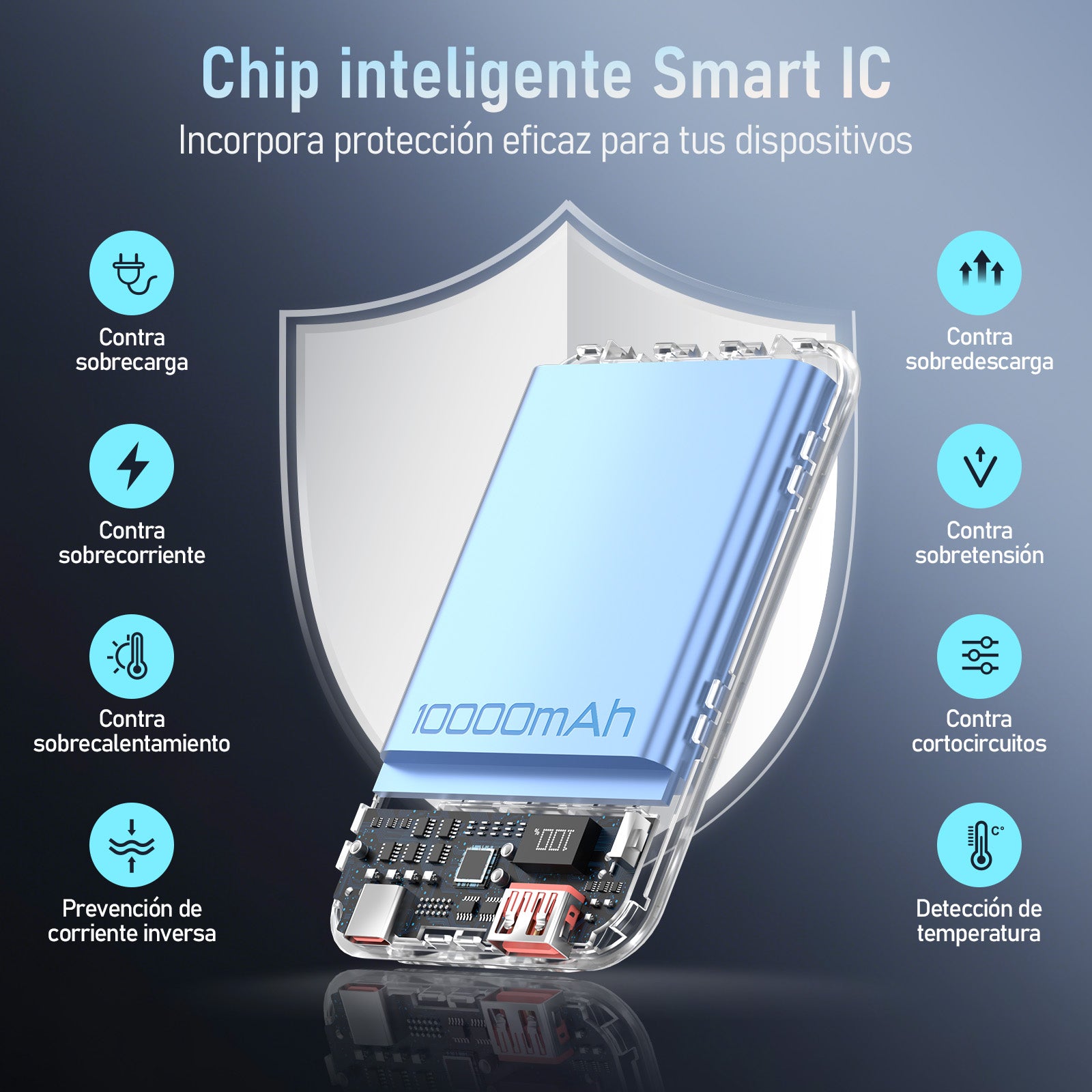 GENGXIN® Powerbank-GX-PD10H - (Sólo para exhibición)