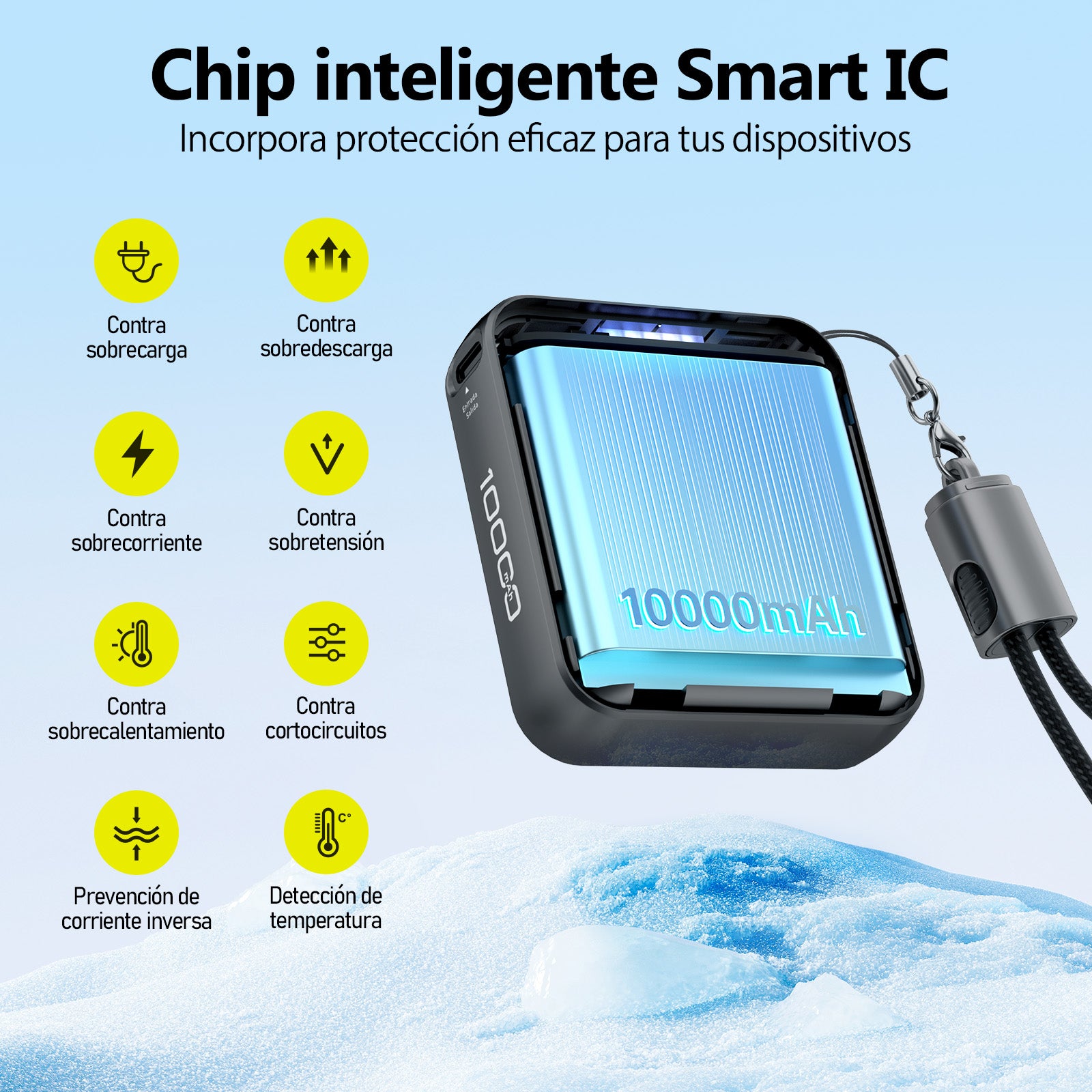GENGXIN® Powerbank-GX-PD10F - (Sólo para exhibición)