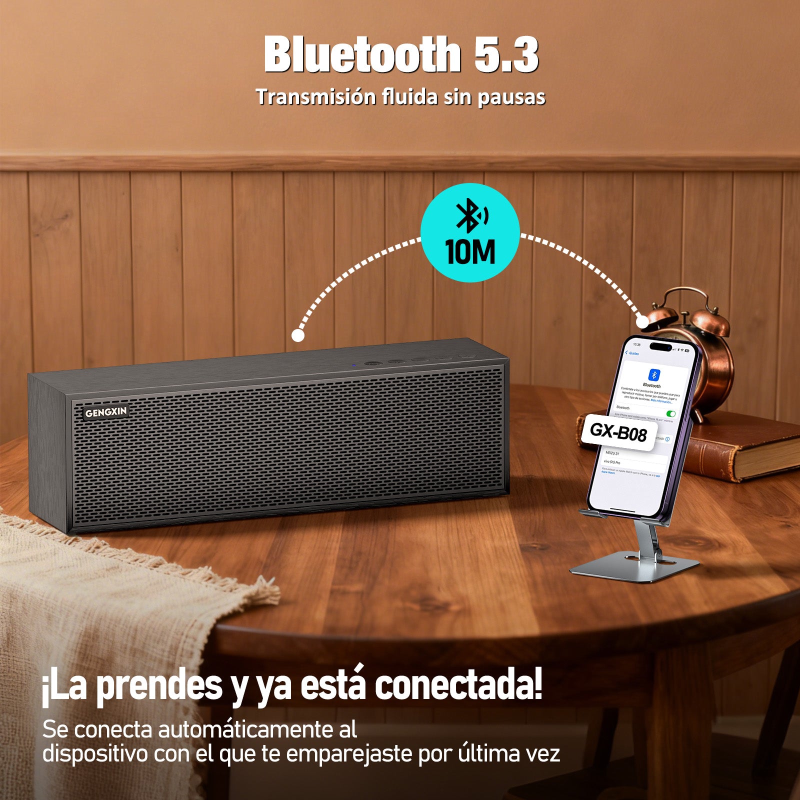 GENGXIN® Bocina Inalambrica GX-B08 - (Sólo para exhibición)