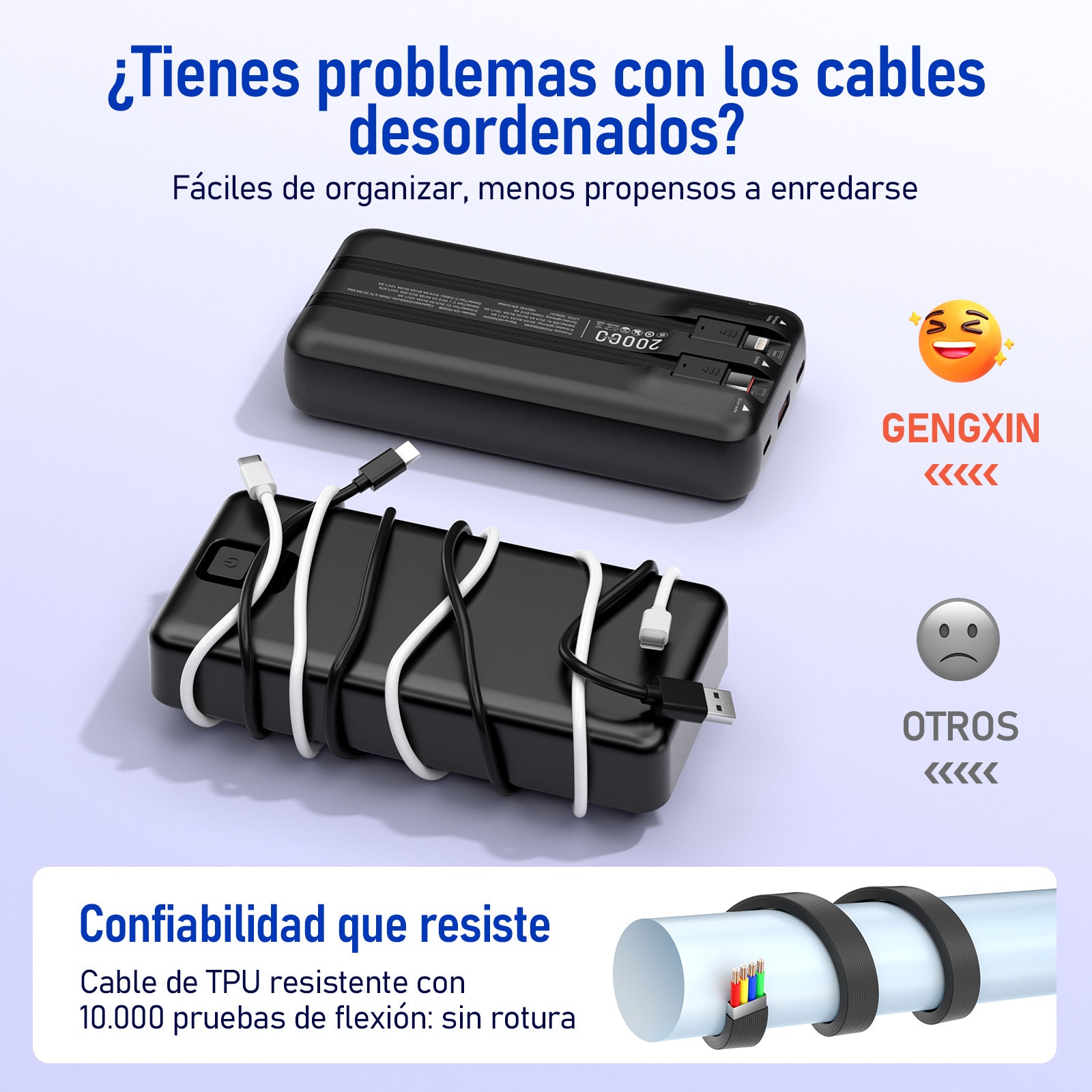 GENGXIN® Powerbank-GX-PD20B - (Sólo para exhibición)