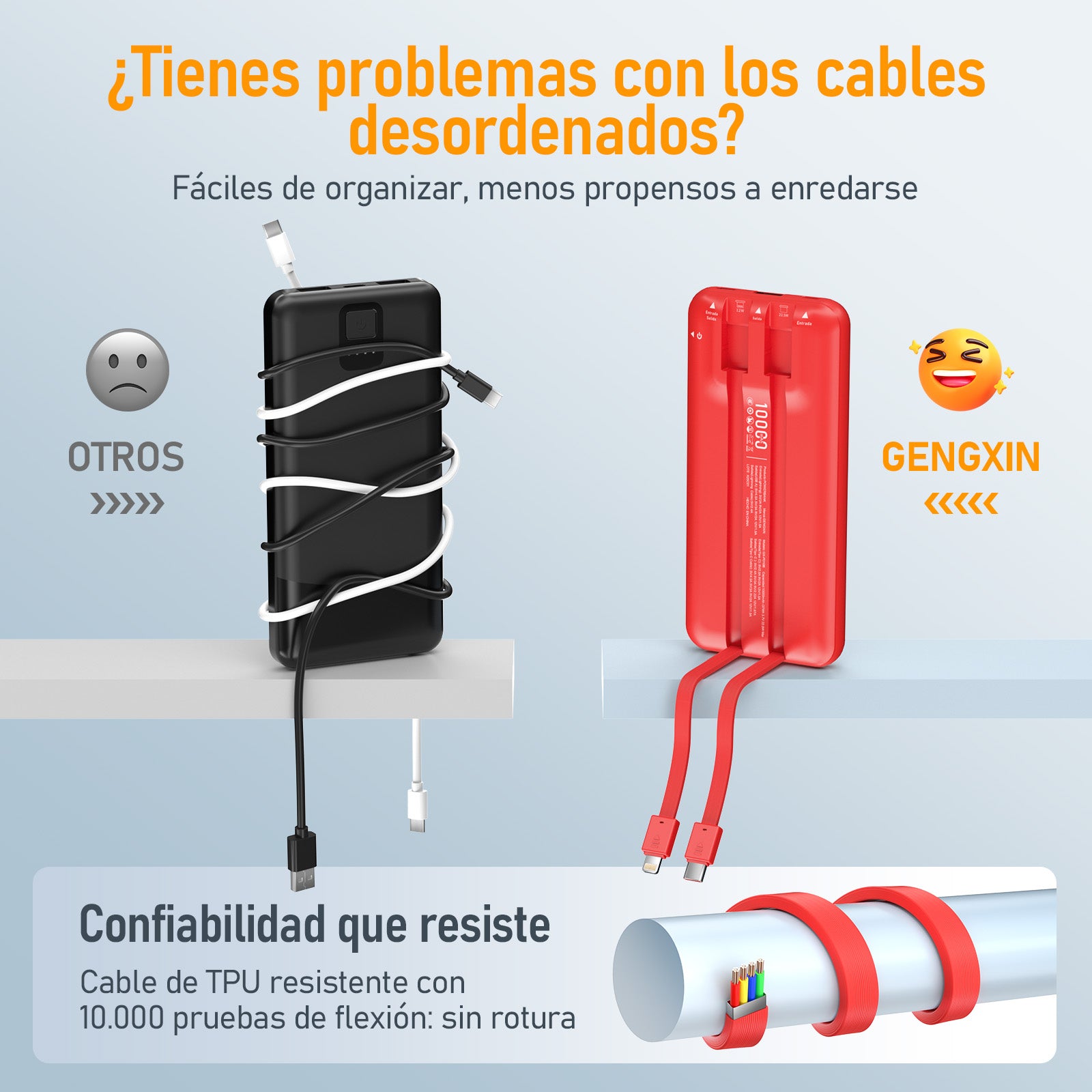 GENGXIN® Powerbank-GX-PD10B - (Sólo para exhibición)