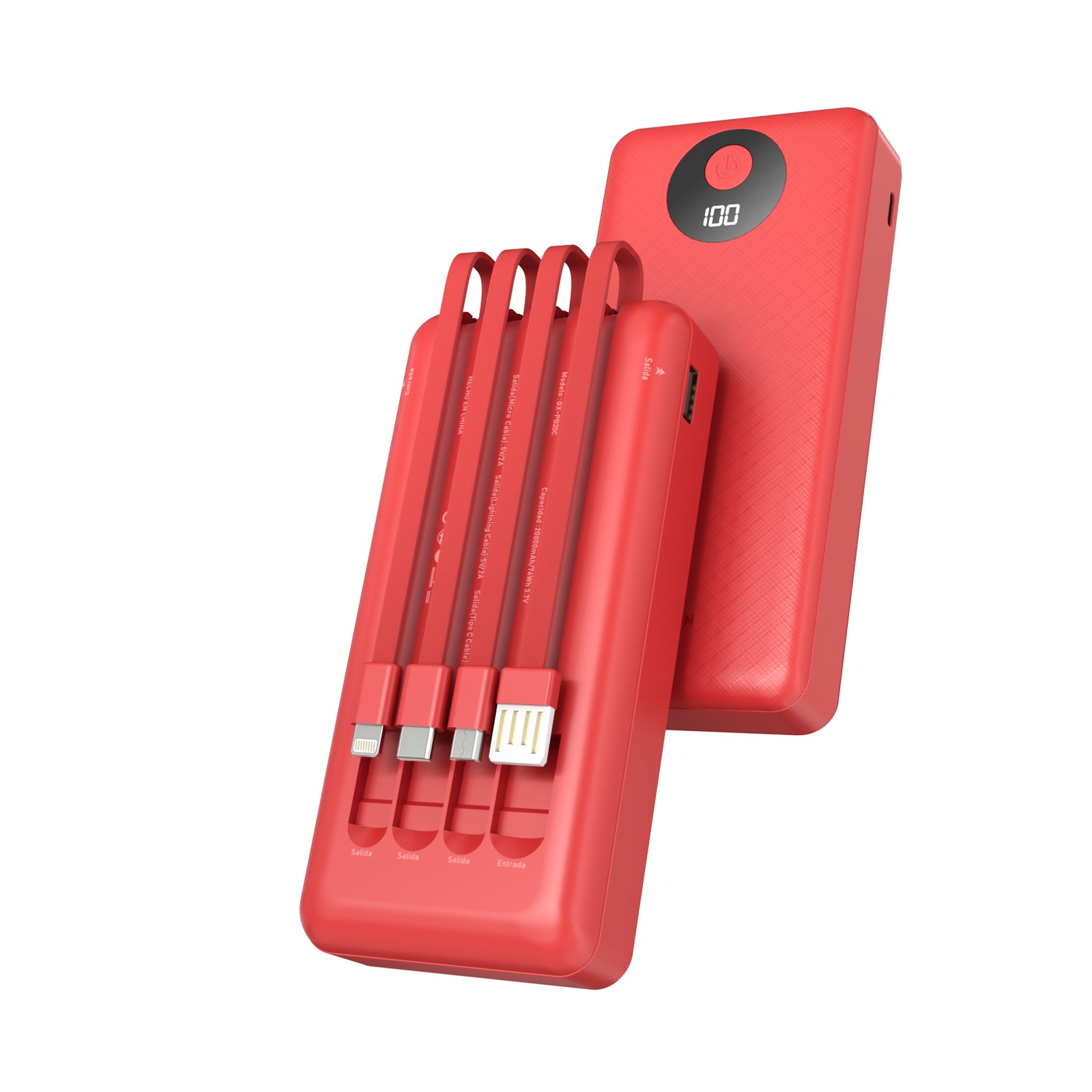 GENGXIN® Powerbank-GX-PB20C - (Sólo para exhibición)