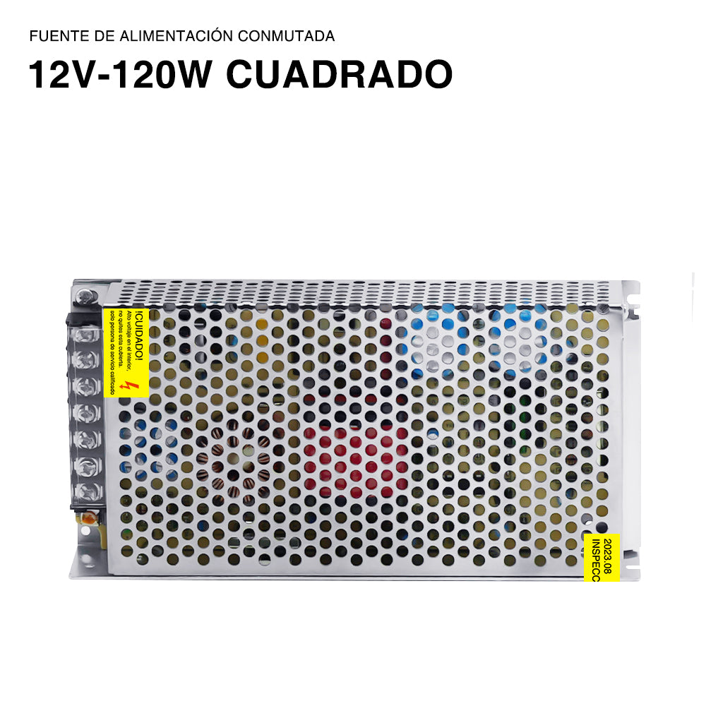 GENGXIN® Fuente de alimentación conmutada--12V 120W CUADRADO