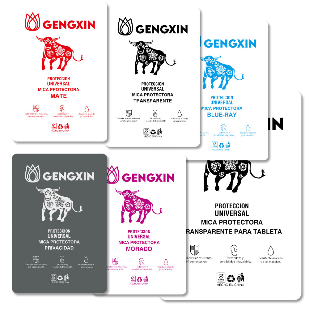 GENGXIN® Mica Hidrogel-50 piezas - (Sólo para exhibición)
