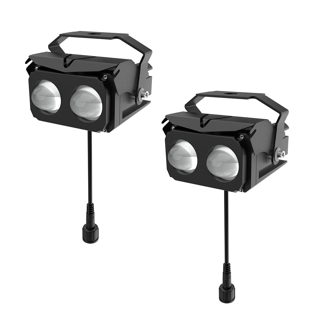 GENGXIN® Lupa Redondo - Moto D17 BLANCA+AMBAR - (Sólo para exhibición)