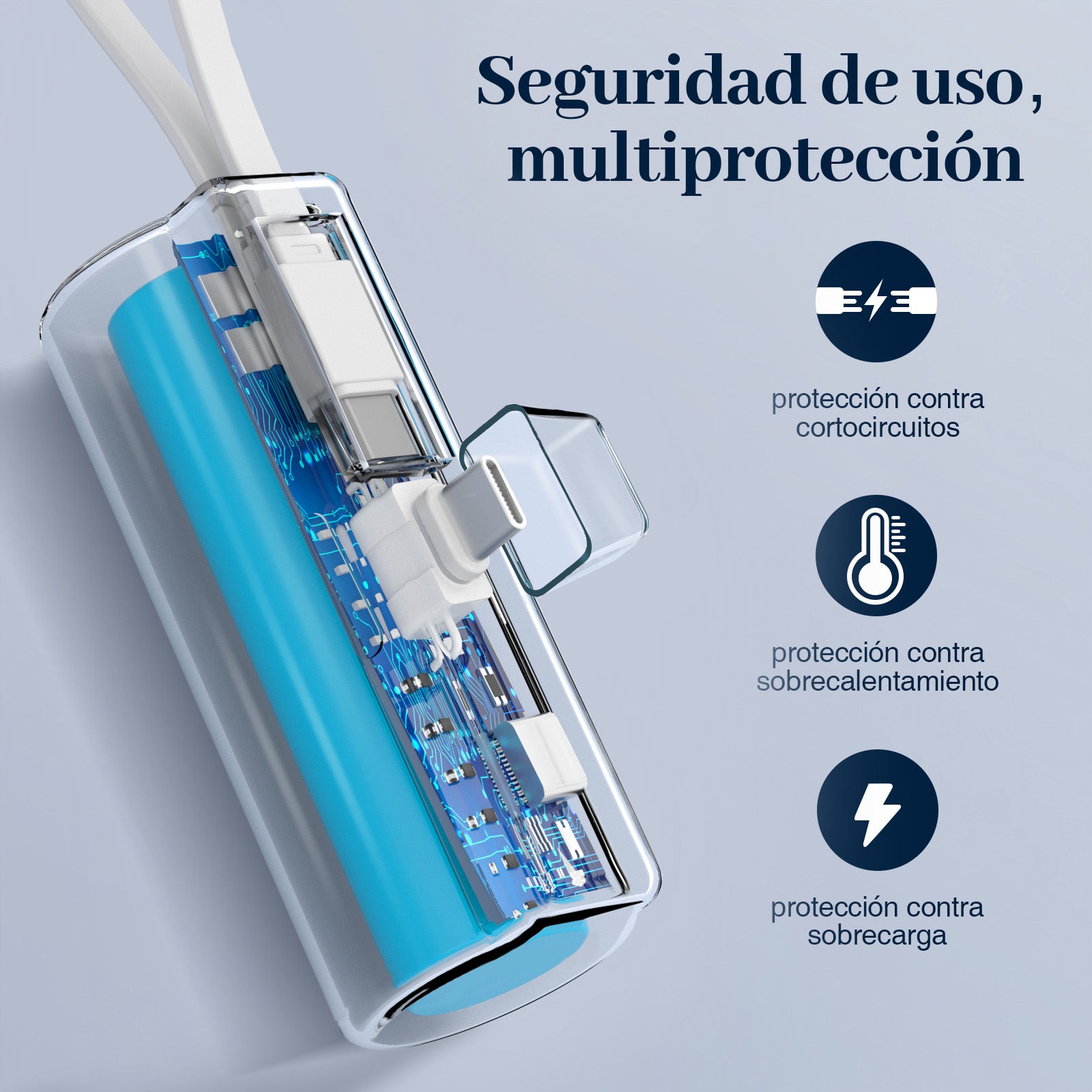 GENGXIN® PowerBank 4500 mAh Carga Rápida Para iPhone - (Sólo para exhibición)