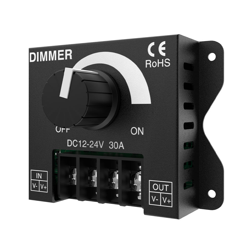 GENGXIN® Regulador de intensidad 12V-24V 30A