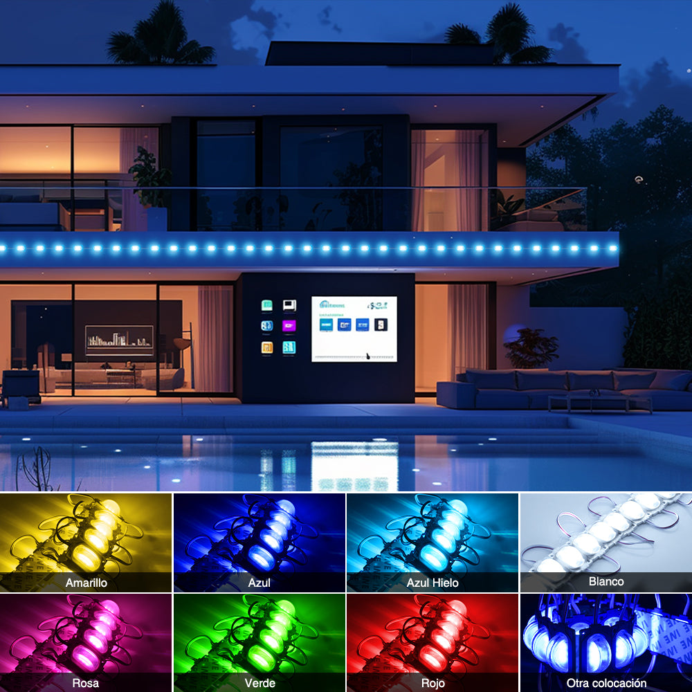 GENGXIN® Módulo LED 19 de 20 pzas, varios colores