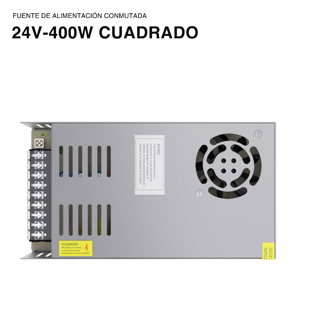 GENGXIN® Fuente de alimentación conmutada--24V 400W CUADRADO