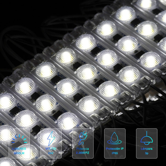 GENGXIN® Módulo LED 24V 1 de 20 pzas, varios colores