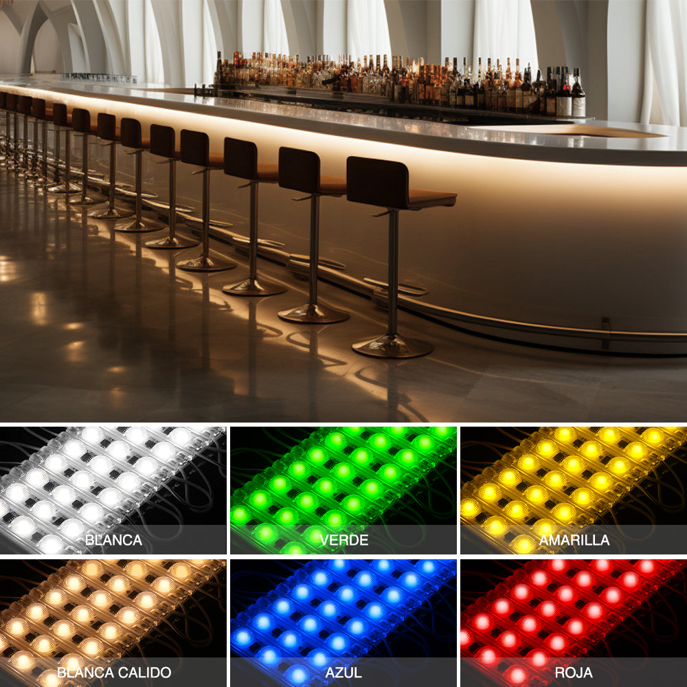 GENGXIN® Módulo LED 24V 1 de 20 pzas, varios colores