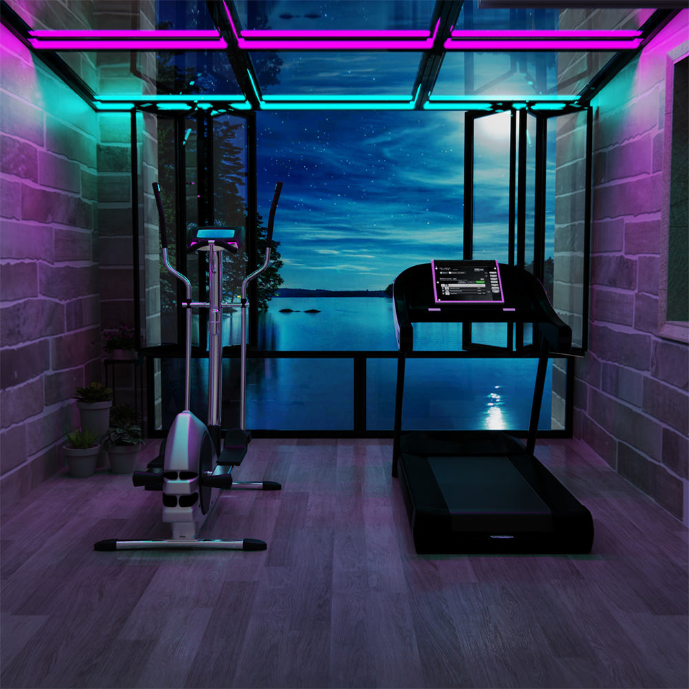 GENGXIN® Amplificador 12-24V RGB 360W - Aluminio