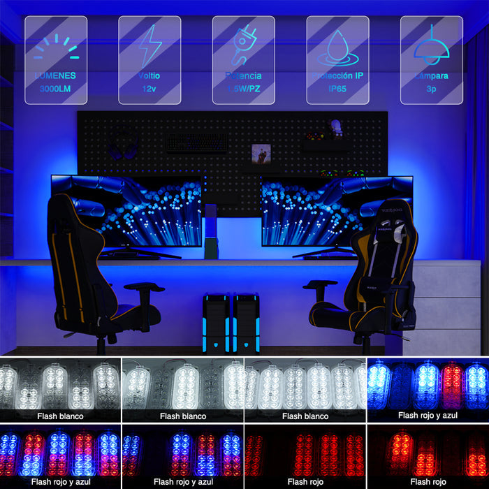 GENGXIN® Módulo LED 15-1 de 10 pzas ,varios colores