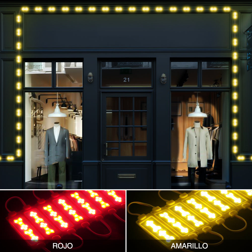 GENGXIN® Módulo LED 21 de 10 pzas, Amarillo Y Rojo