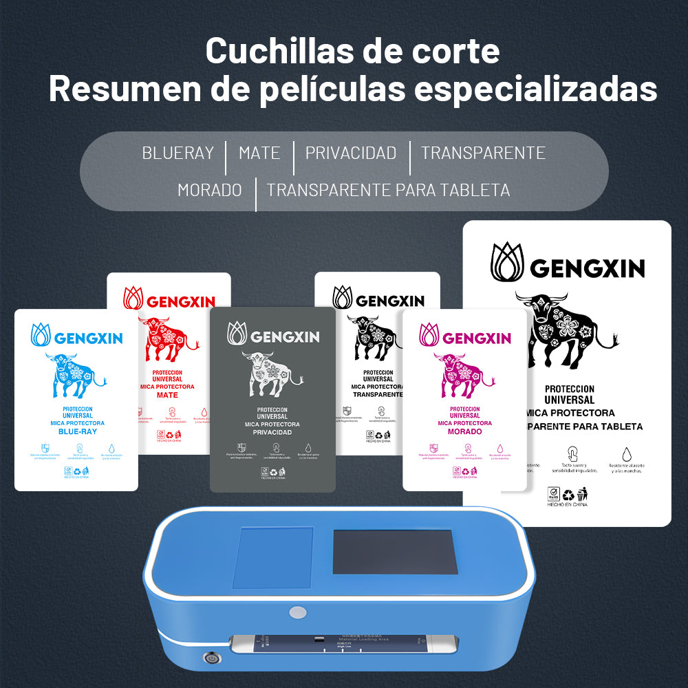 GENGXIN® Mica Hidrogel-50 piezas - (Sólo para exhibición)