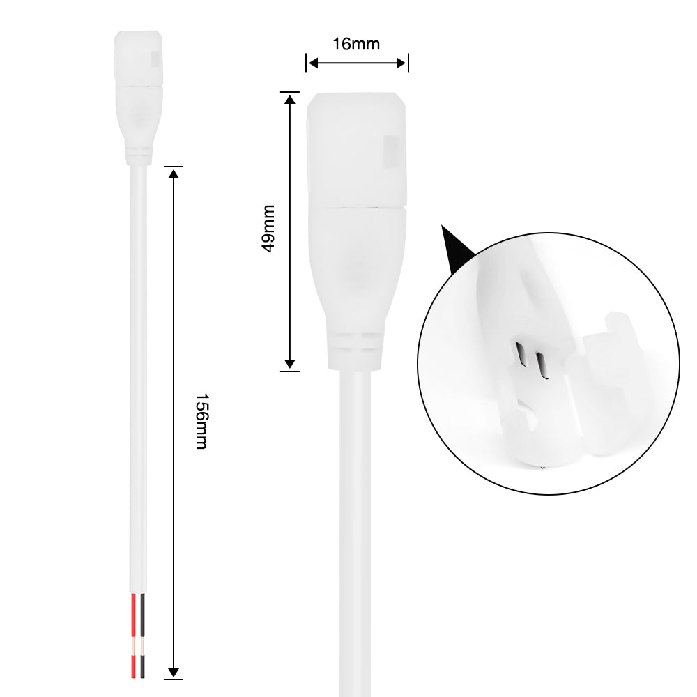 GENGXIN® Controlador Tira de Neon 24V-COB