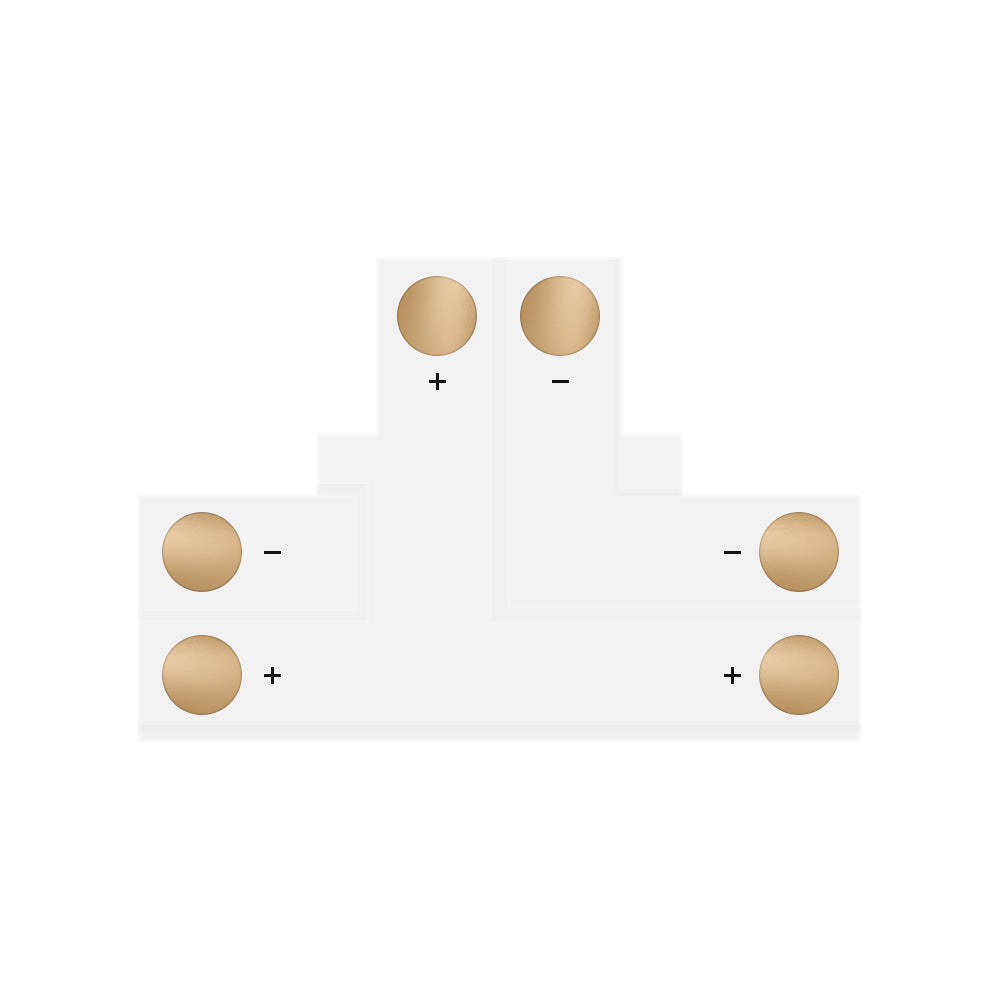 GENGXIN® Conector de tira de luz múltiple-10 piezas