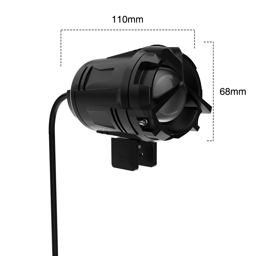 GENGXIN® Lupa Redondo - Moto S20 BLANCA+AMBAR - (Sólo para exhibición)