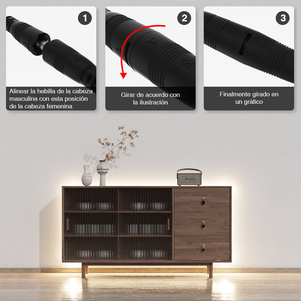 GENGXIN® Conector CC 5.5 MM-15 CM-10 piezas