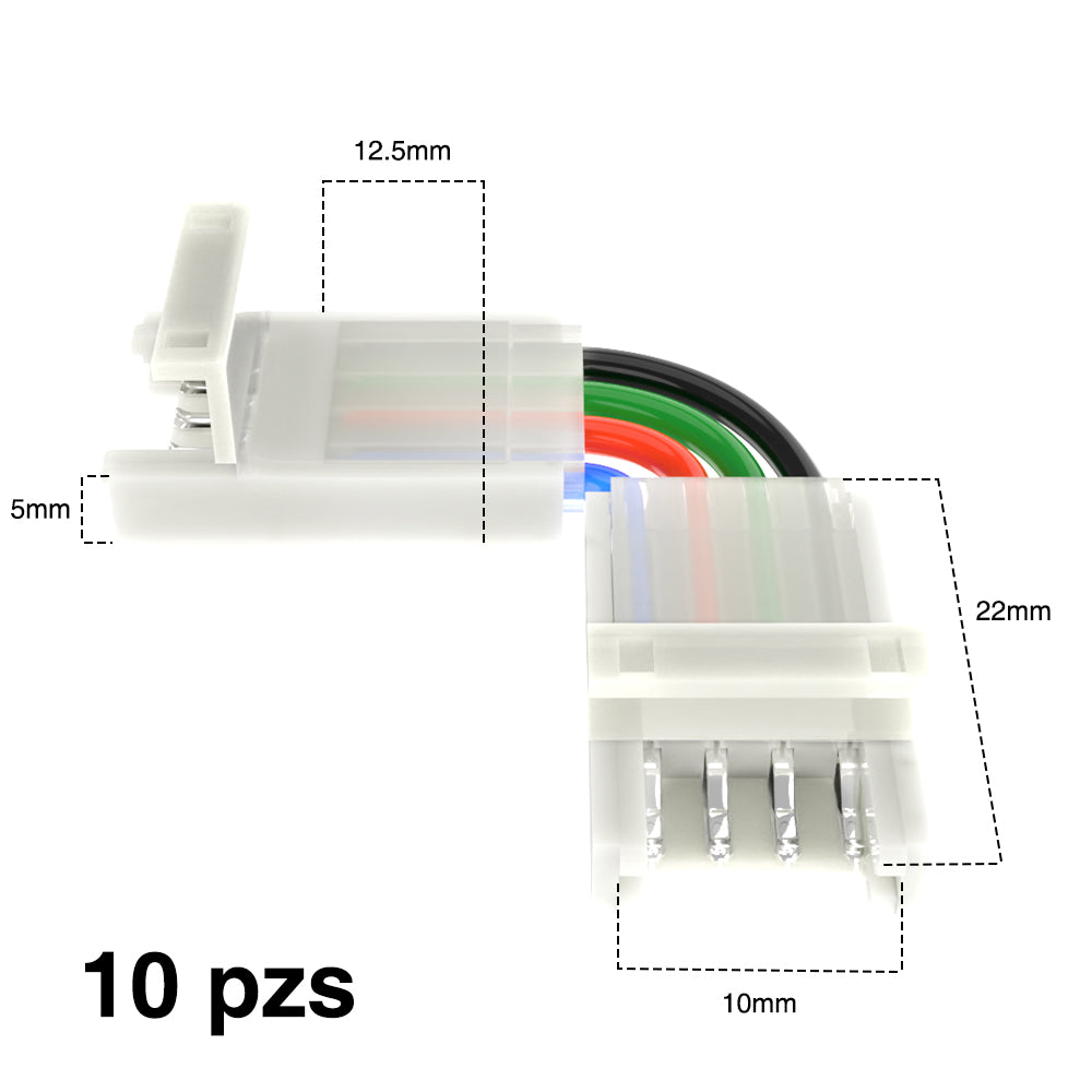 GENGXIN® Kit de conector de tira de LED-10 piezas