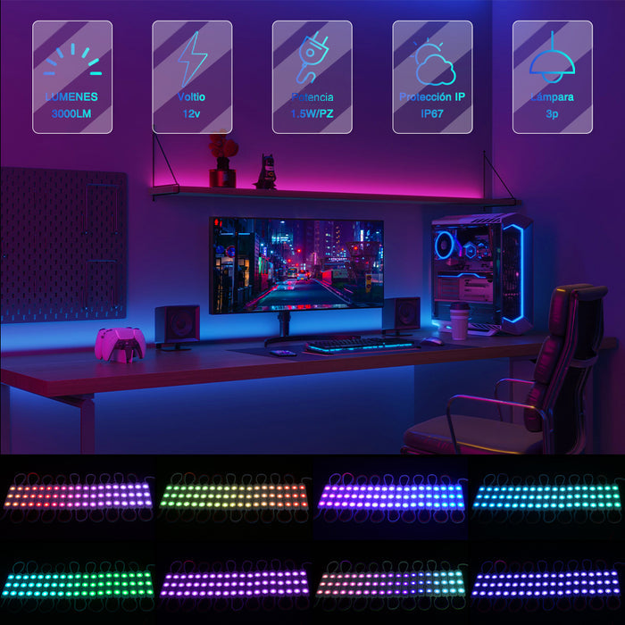 GENGXIN® Módulo LED 13 de 20 pzas, Rayo - (Sólo para exhibición)