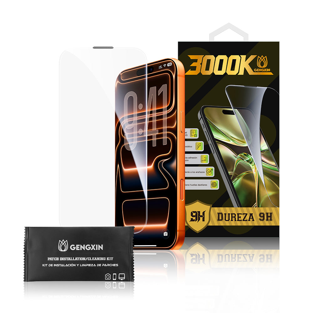 GENGXIN® Mica 3000K para iPhone(Tenga en cuenta el modelo) -10 piezas - (Sólo para exhibición)