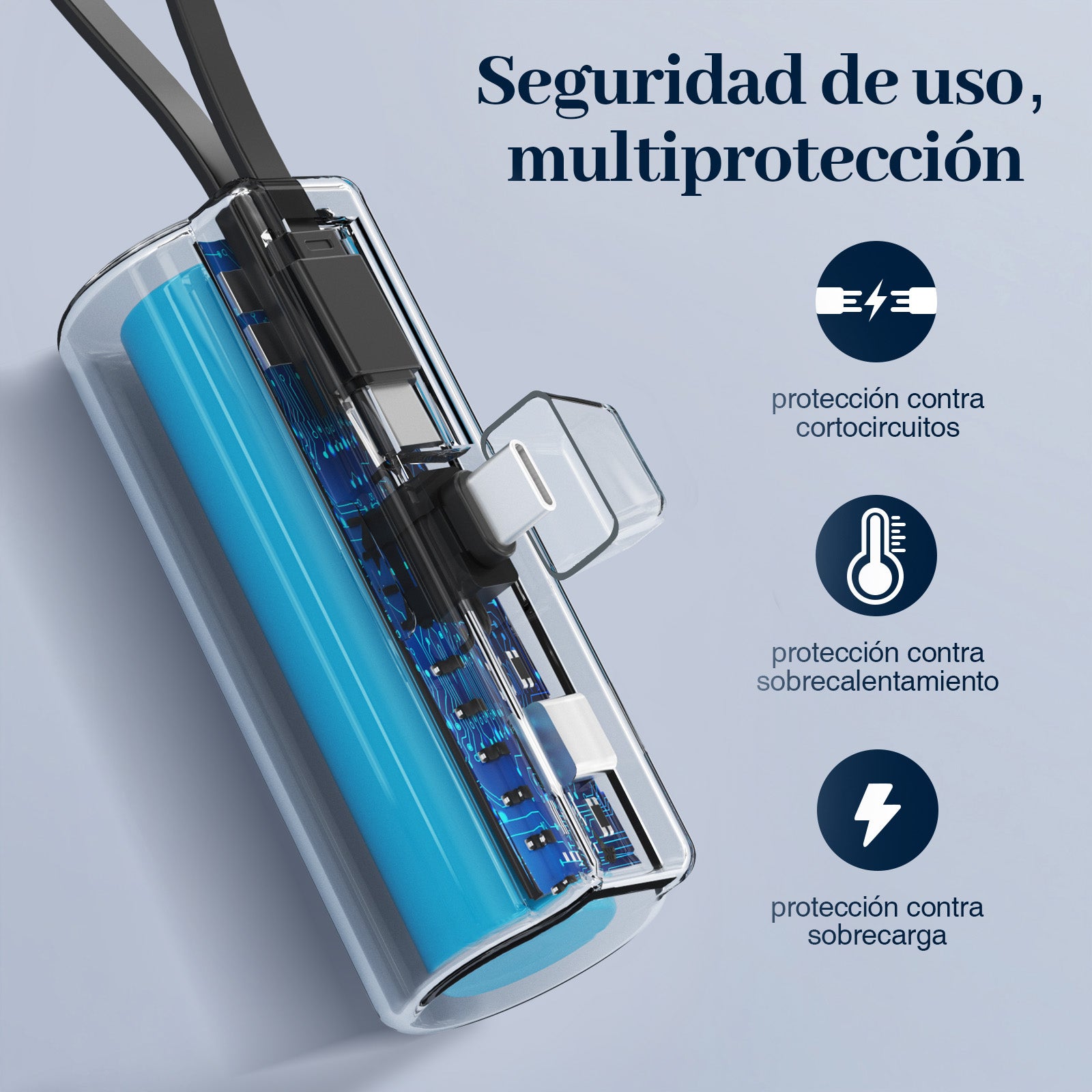 GENGXIN® PowerBank GX-PB50A--4500 mAh - (Sólo para exhibición)
