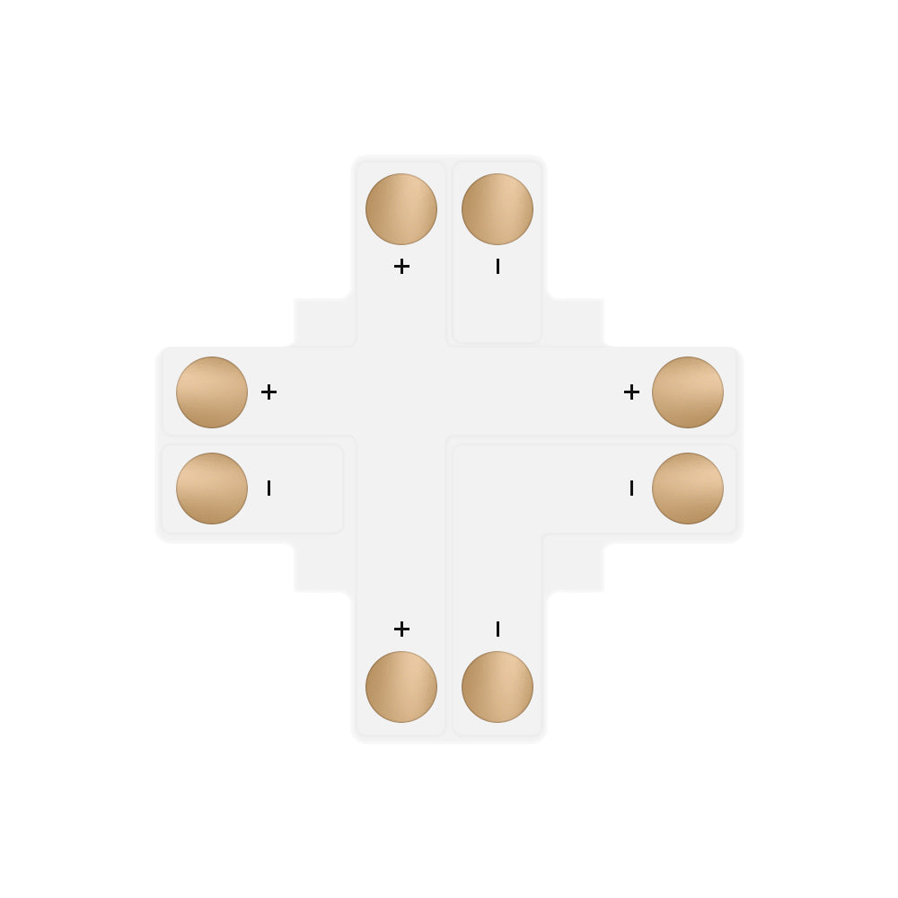 GENGXIN® Conector de tira de luz múltiple-10 piezas