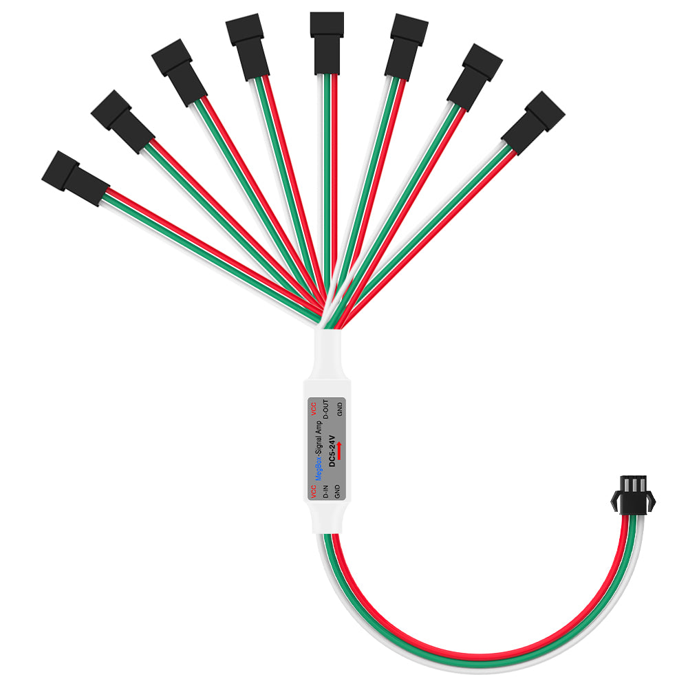 GENGXIN® Controlador Tira de LED 1 a 8/6/4-Rayo