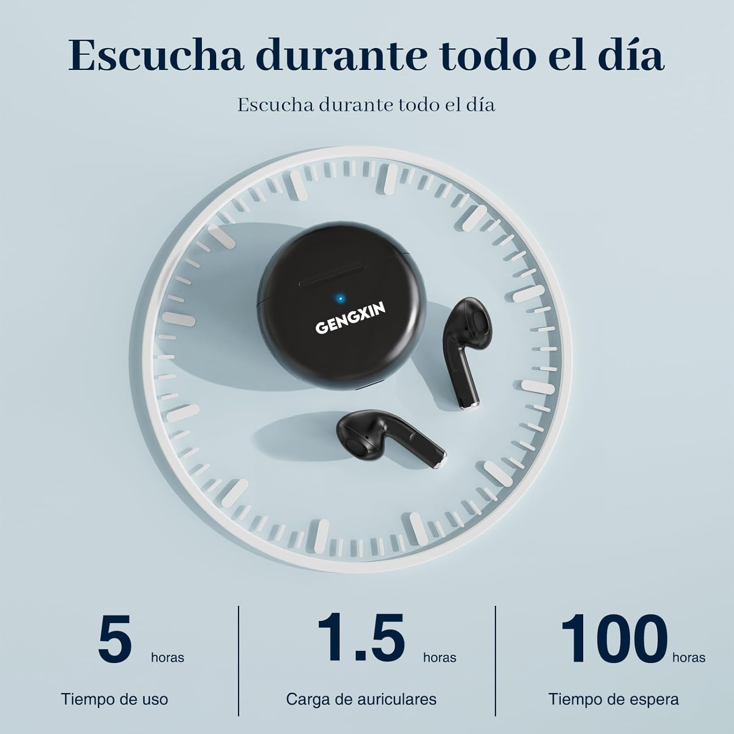 GENGXIN® Audifonos Inalambricos GX-T02 - (Sólo para exhibición)