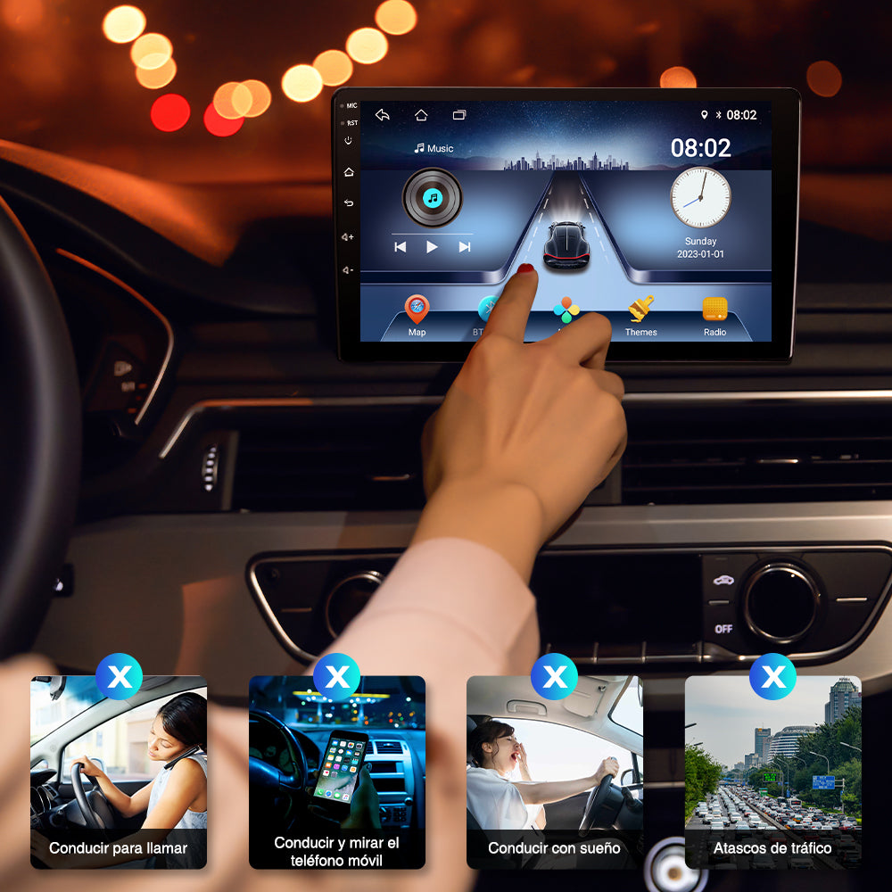 GENGXIN® Navegador GPS Con Radio Nav09-1 - (Sólo para exhibición)
