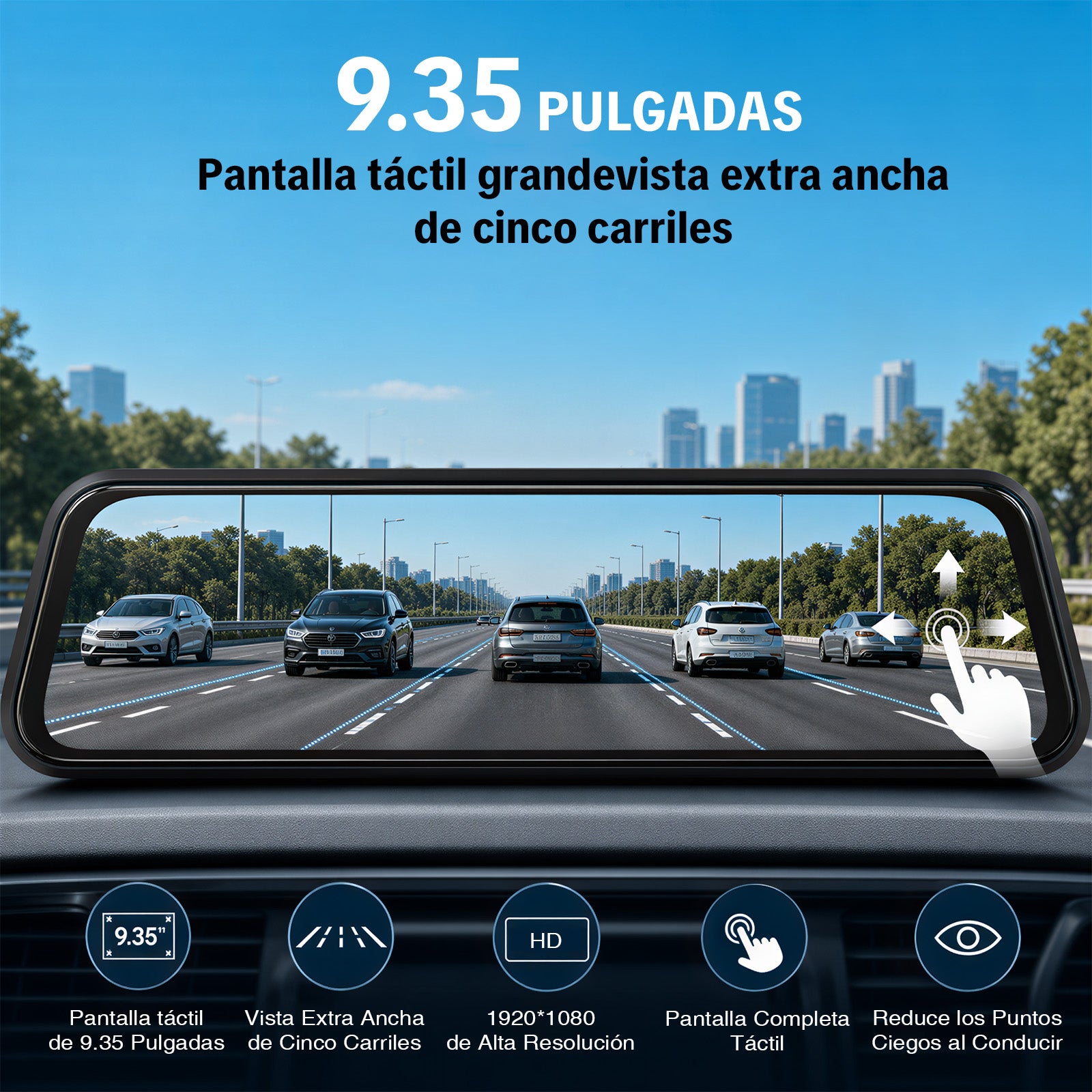 GENGXIN® Grabadora Para Auto-GX-GR01- (Sólo para exhibición)