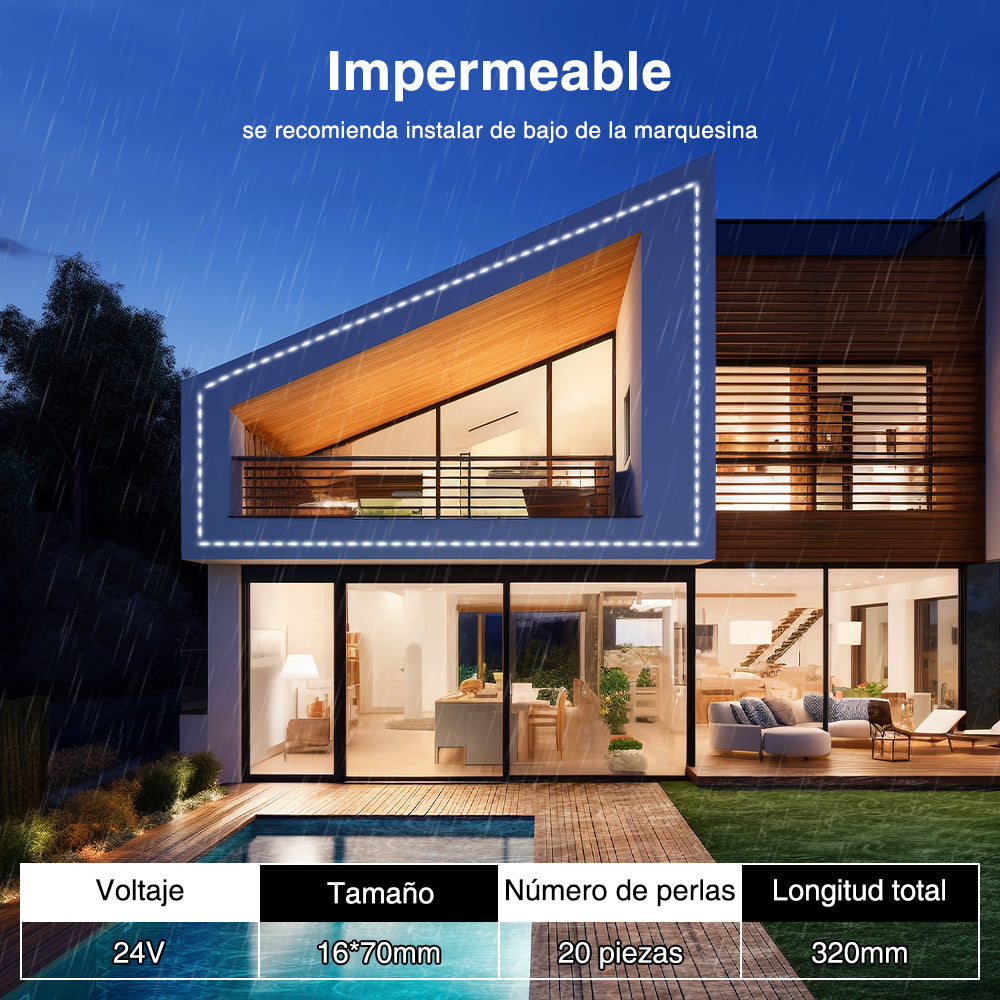 GENGXIN® Módulo LED 24V 1 de 20 pzas, varios colores