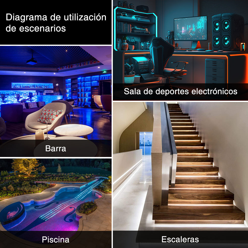 GENGXIN® Conector CC 5.5 MM-15 CM-10 piezas