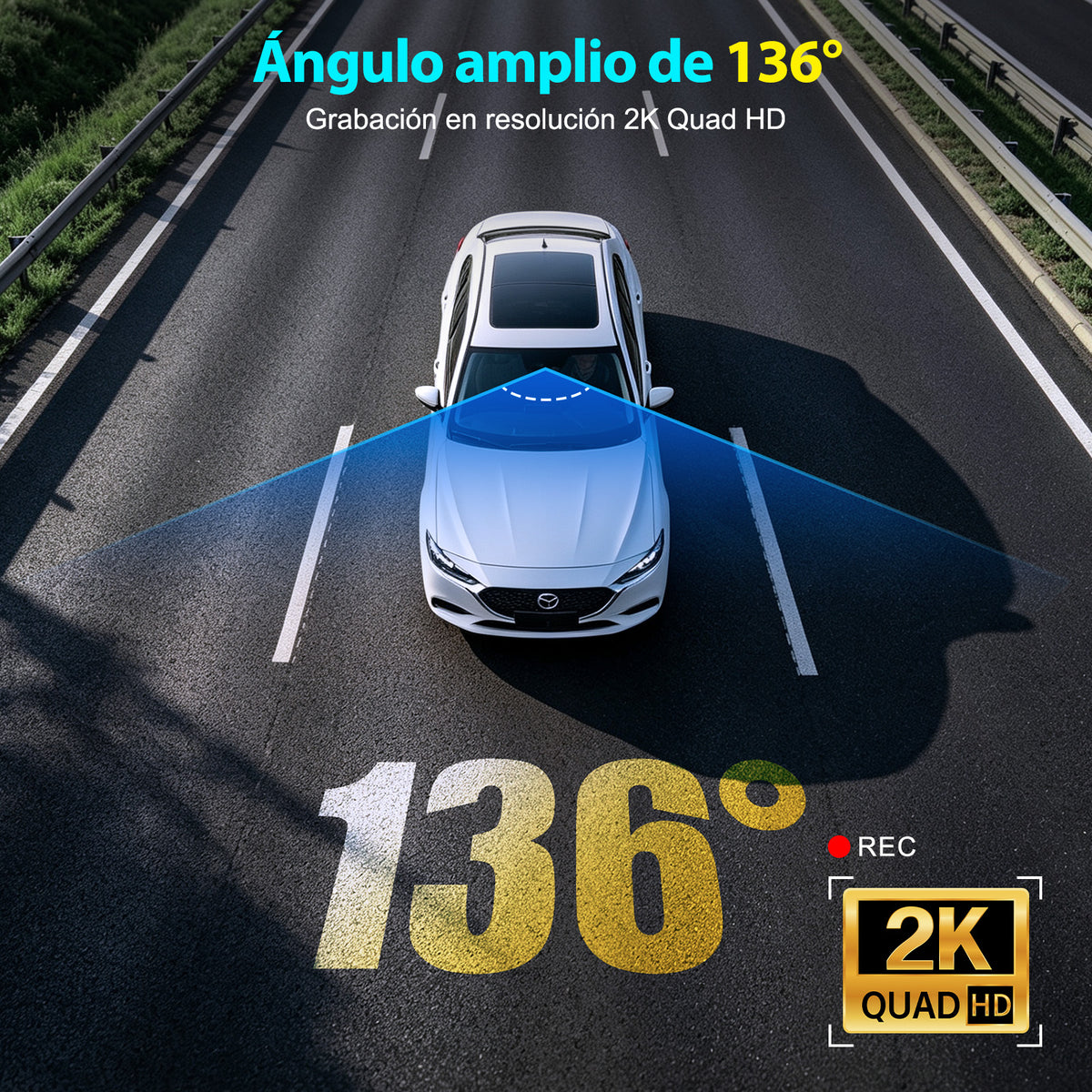 GENGXIN® Grabadora Para Auto-GX-GR04- (Sólo para exhibición)