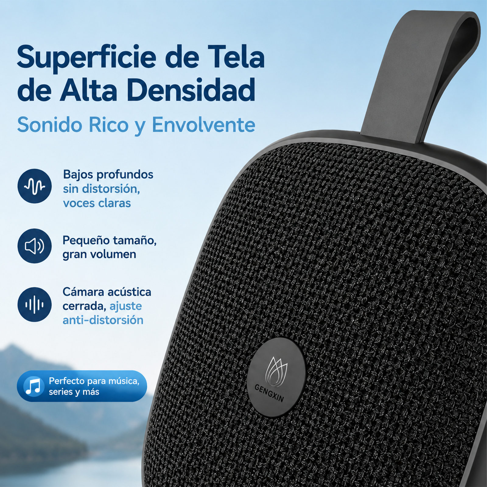GENGXIN® Bocina Inalambrica GX-B05 - (Sólo para exhibición)