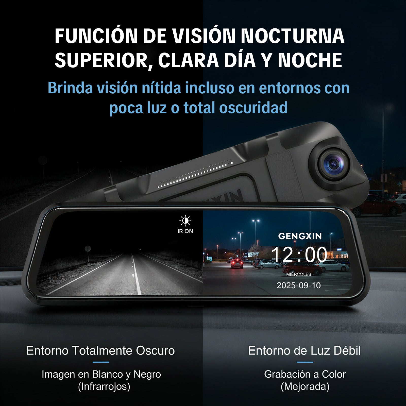 GENGXIN® Grabadora Para Auto-GX-GR01- (Sólo para exhibición)