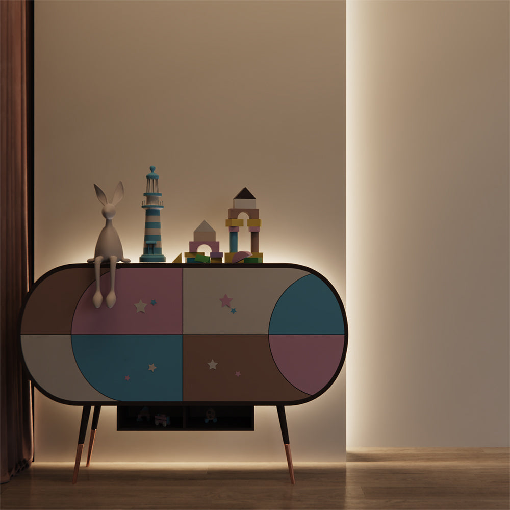 GENGXIN® Conector de tira de LED 4PIN 10MM L RIGIDO-10 piezas